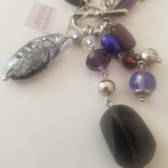 ⚠️NWT- Lia Sophia Violet Hour Toggle Necklace - Picture 4 of 16